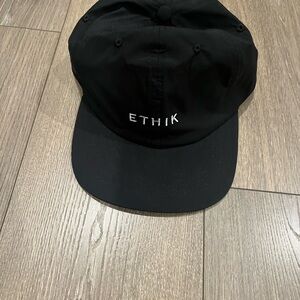 Ethik Black Baseball Cap